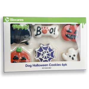 Halloween Custom Dog Treats - Decorated Frosted Cookies