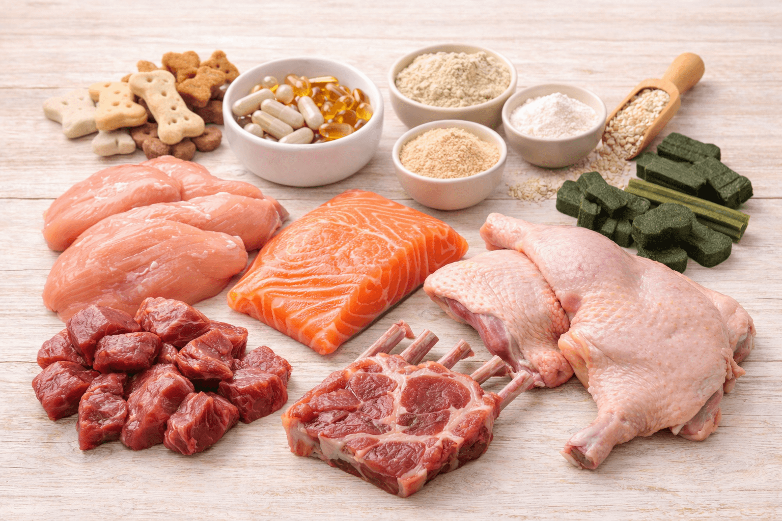 Custom Ingredients & Protein Sources