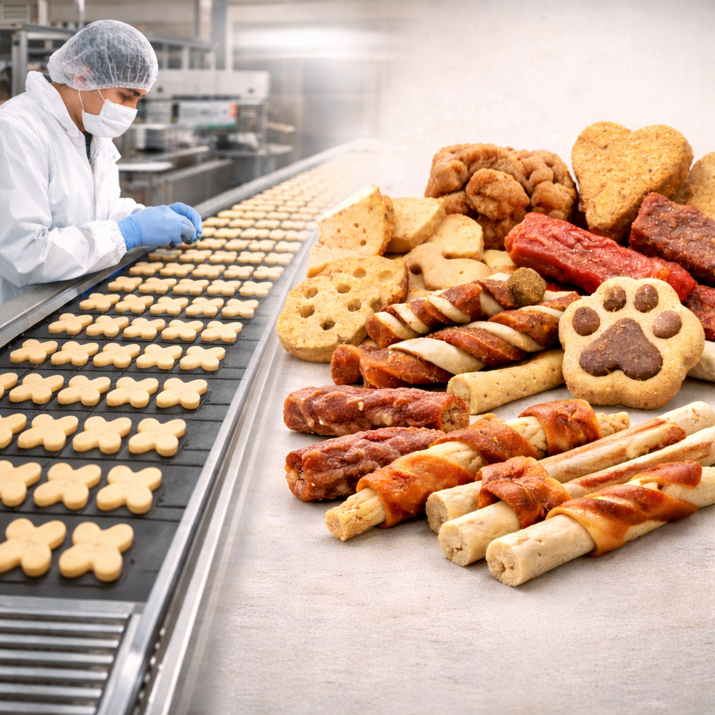 Dog Treats Manufacturer & OEM Partner for Global Brands