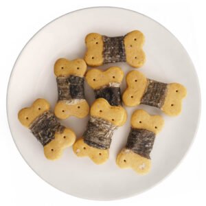Cod Skin & Whole-Grain Bone Shaped Dog Biscuits