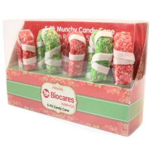 5-Pack Candy Cane Rawhide Dog Chews